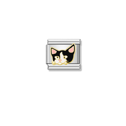 Meow – silver Italian charm by Italycharm