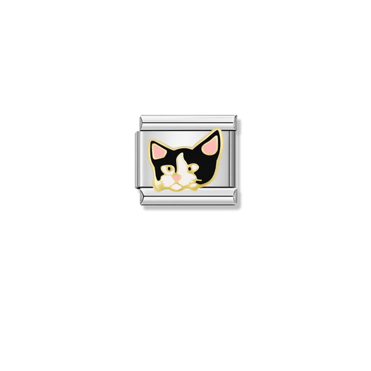 Meow – silver Italian charm by Italycharm