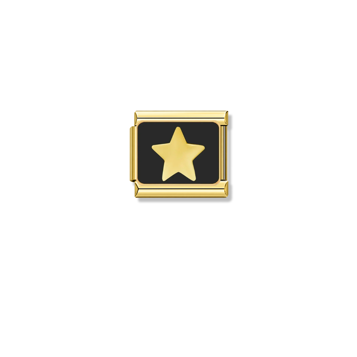Midnight Star – gold Italian charm by Italycharm
