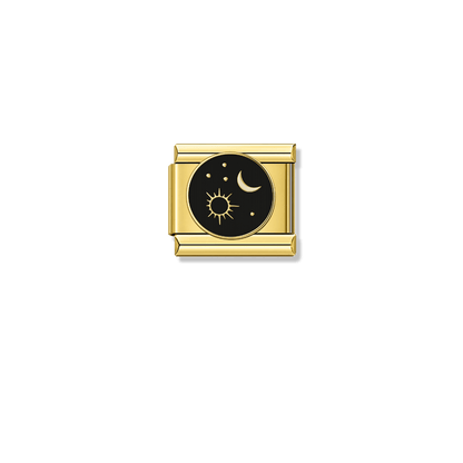 Moonlit Dreams – gold Italian charm by Italycharm