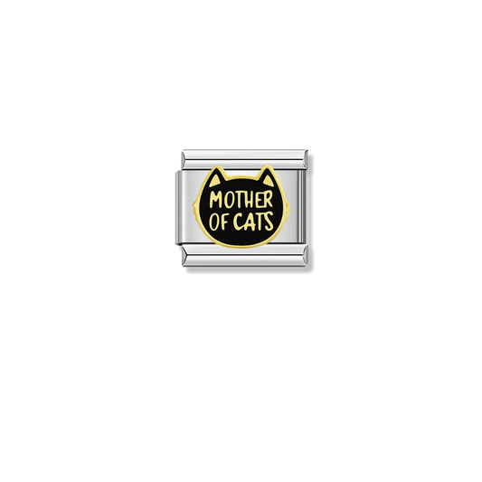 Mother of Cats – silver Italian charm by Italycharm