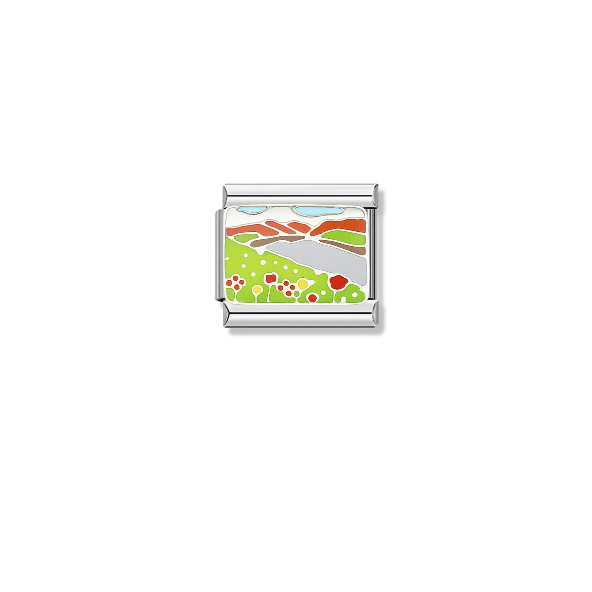 Mountain Majesty – silver Italian charm by Italycharm