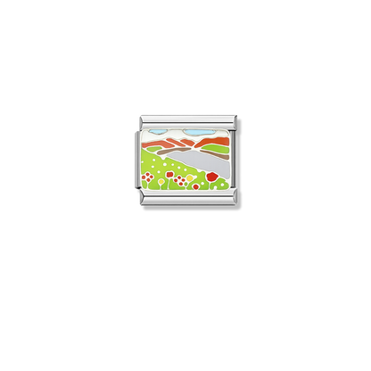 Mountain Majesty – silver Italian charm by Italycharm