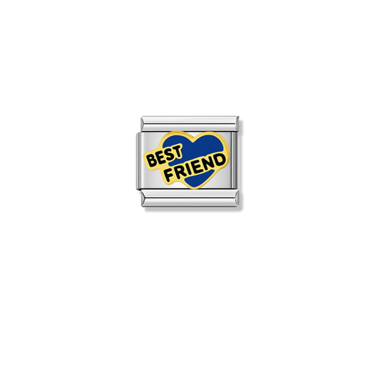 Navy Best Friend - Silver Charm