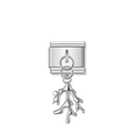 Ocean Coral – Silver Italian Pendant Charm