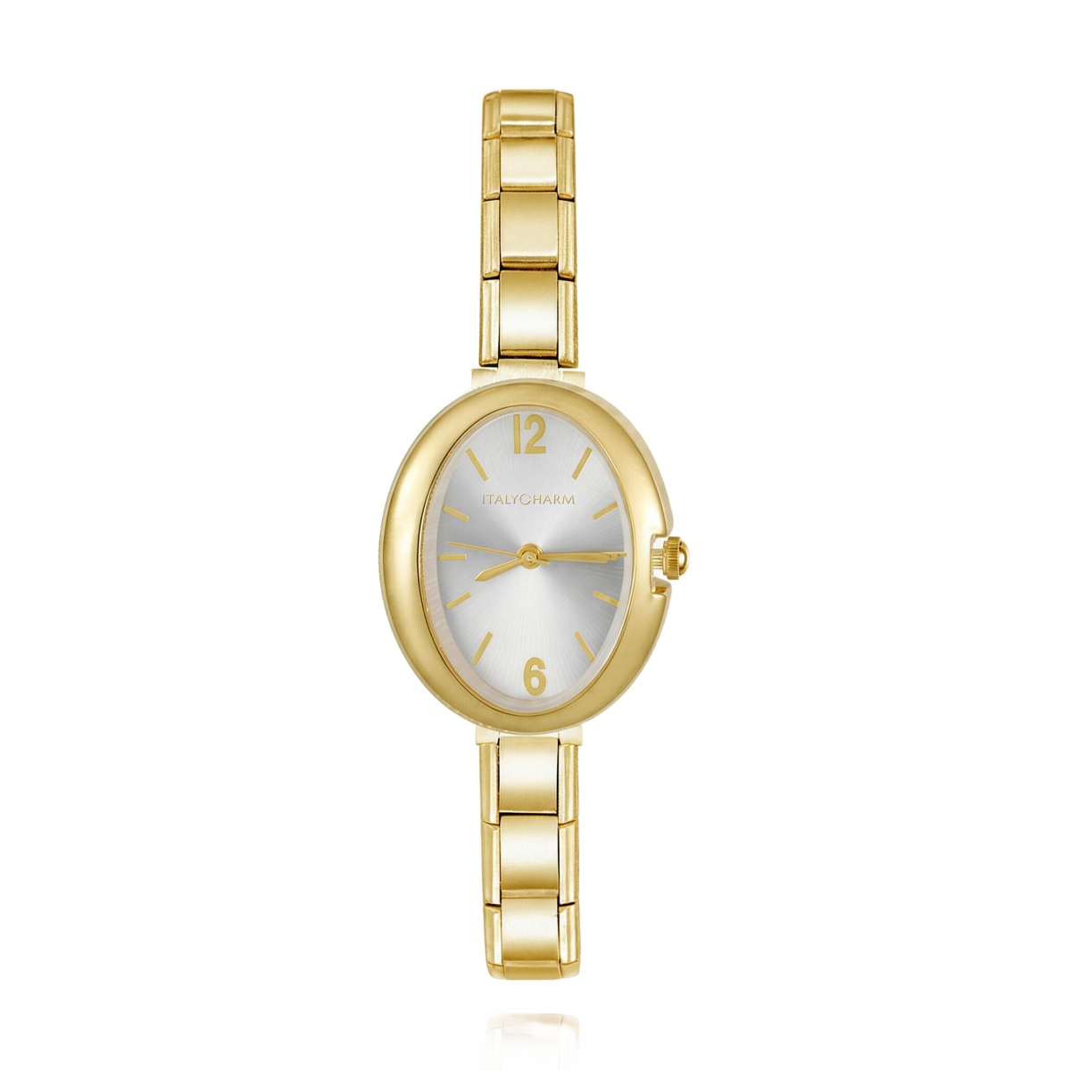 Oria Vintage – Ivory Dial Gold Women's Watch | Italycharm – Italian charm watch by Italycharm