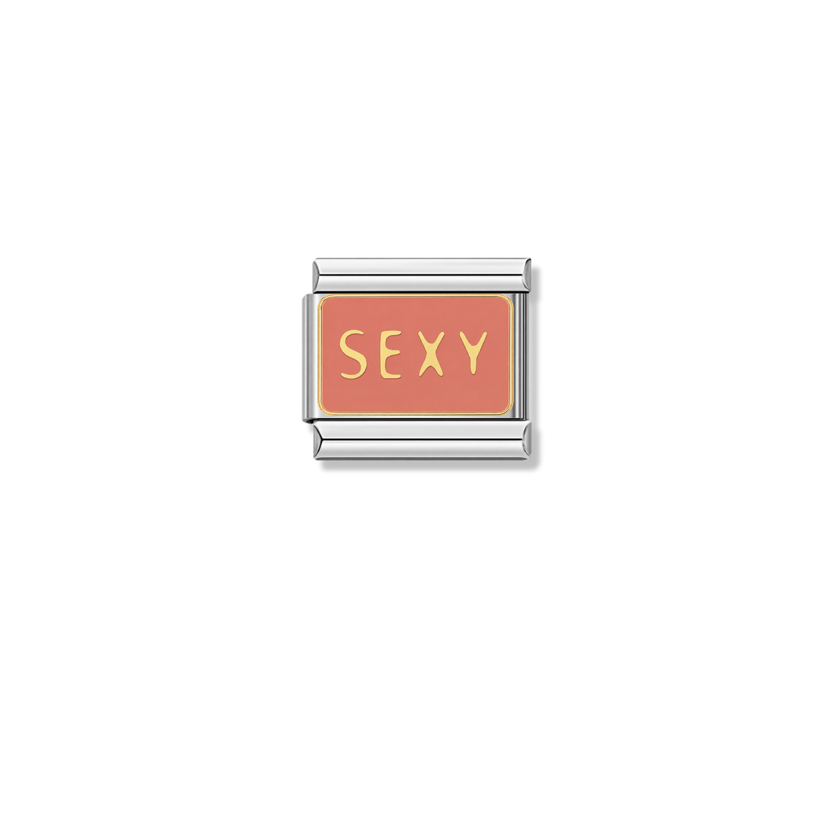 Pink Sexy – silver Italian charm by Italycharm