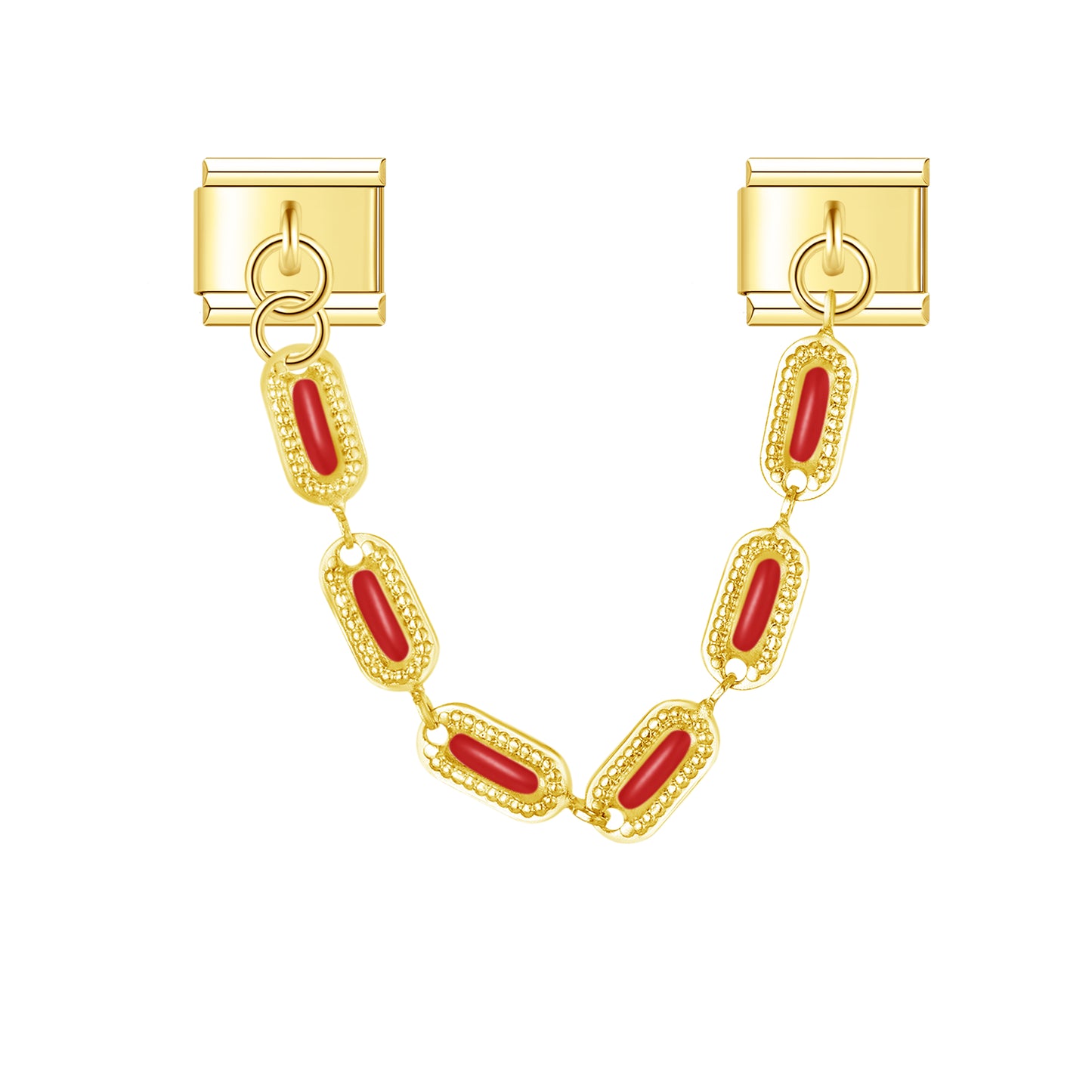 Passionate Medallion gold chain charm