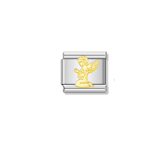 Praying Angel – silver Italian charm by Italycharm
