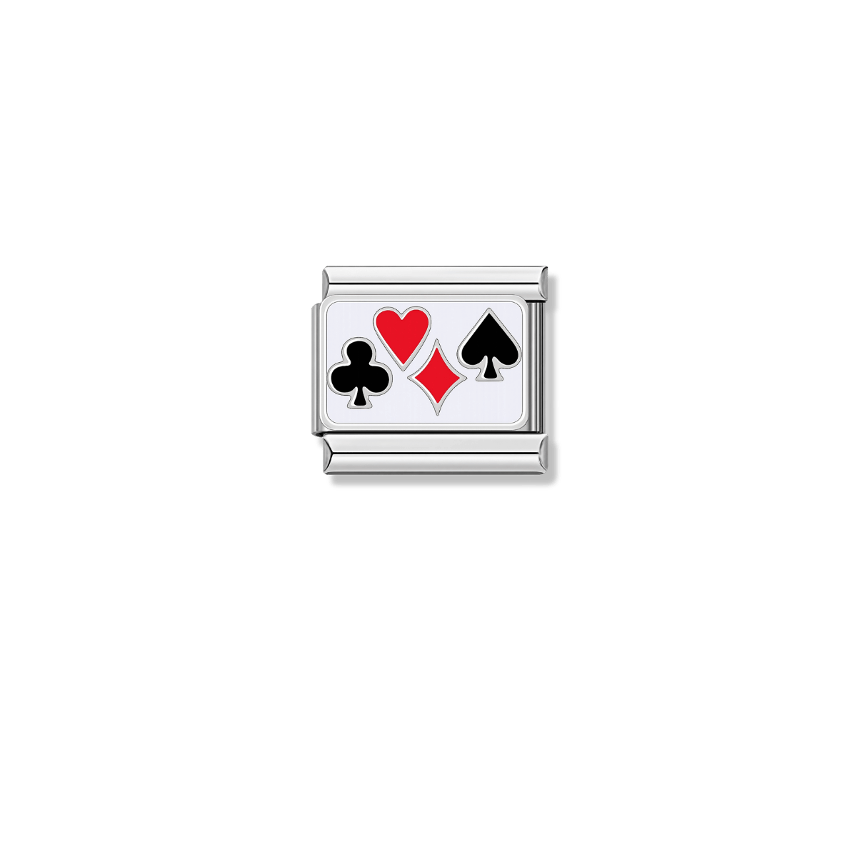 Quartet of Fortune – silver Italian charm by Italycharm