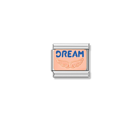 Rose Dream – silver Italian charm by Italycharm