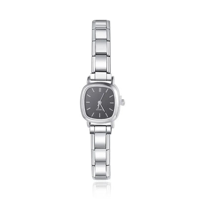 Black Elegance Square Watches - Charmris