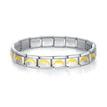 Classic Italian Bracelet with Crescent Moons