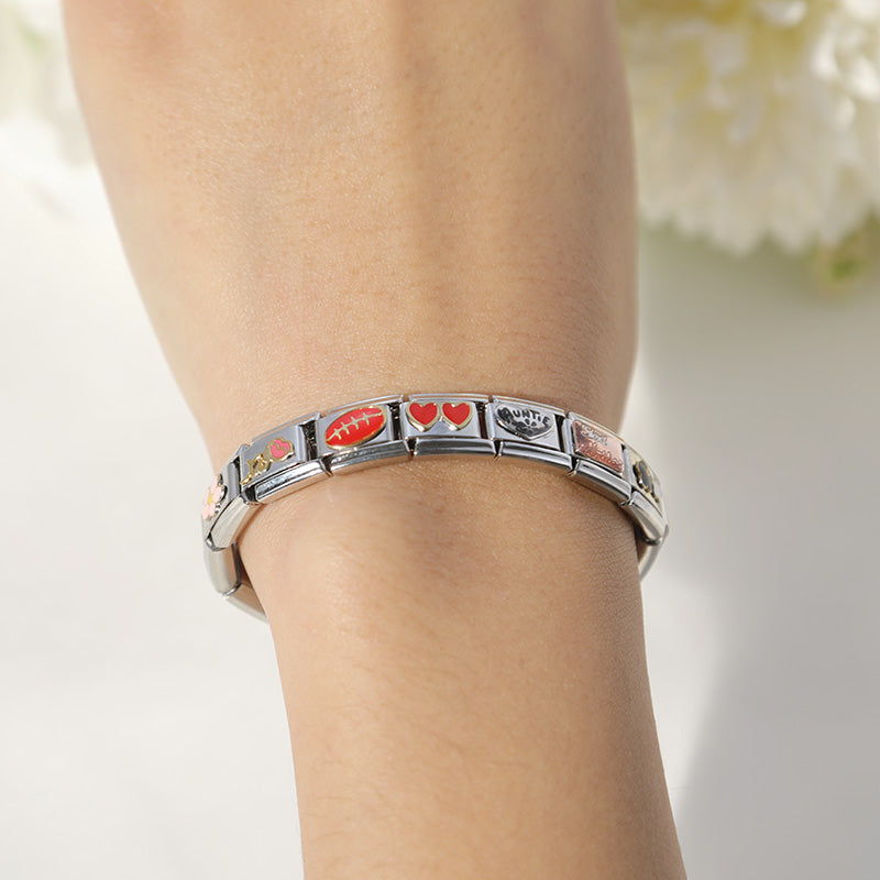 Rugby Ball - Silver Charm