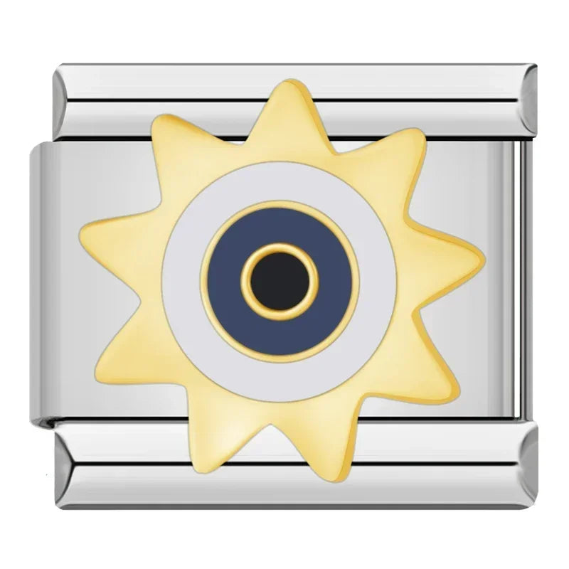 Sun Eye - Silver Charm