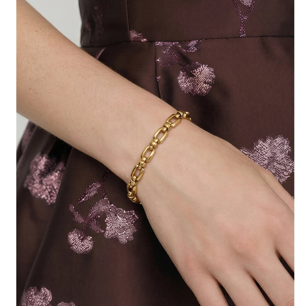 Timeless T-Bar Link Chain Bracelet
