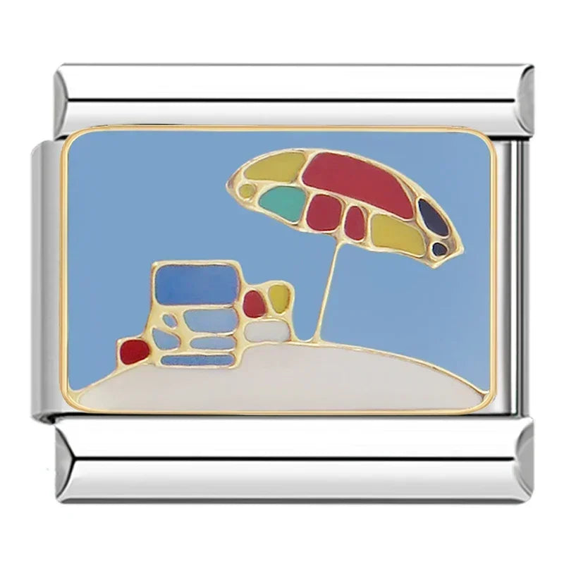 Beach Vacation - Silver Charm - Charmris