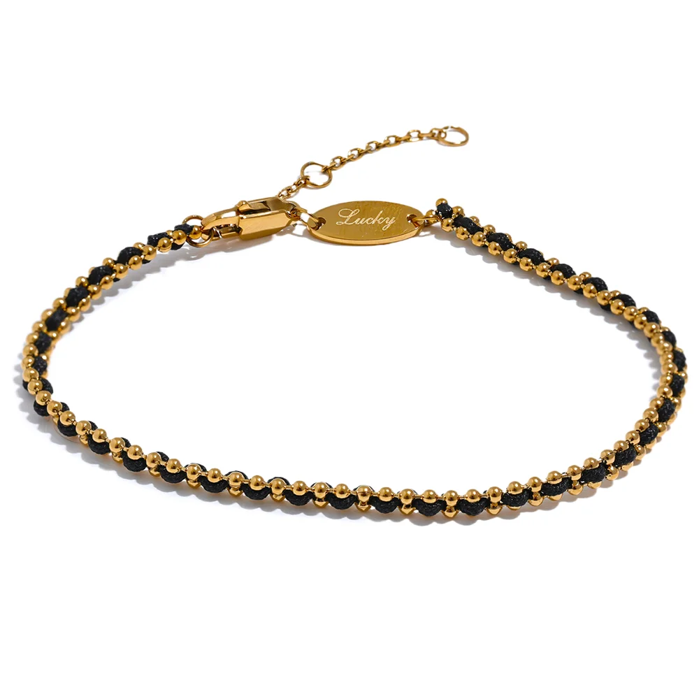 Lucky Red Cord Chain Bracelet