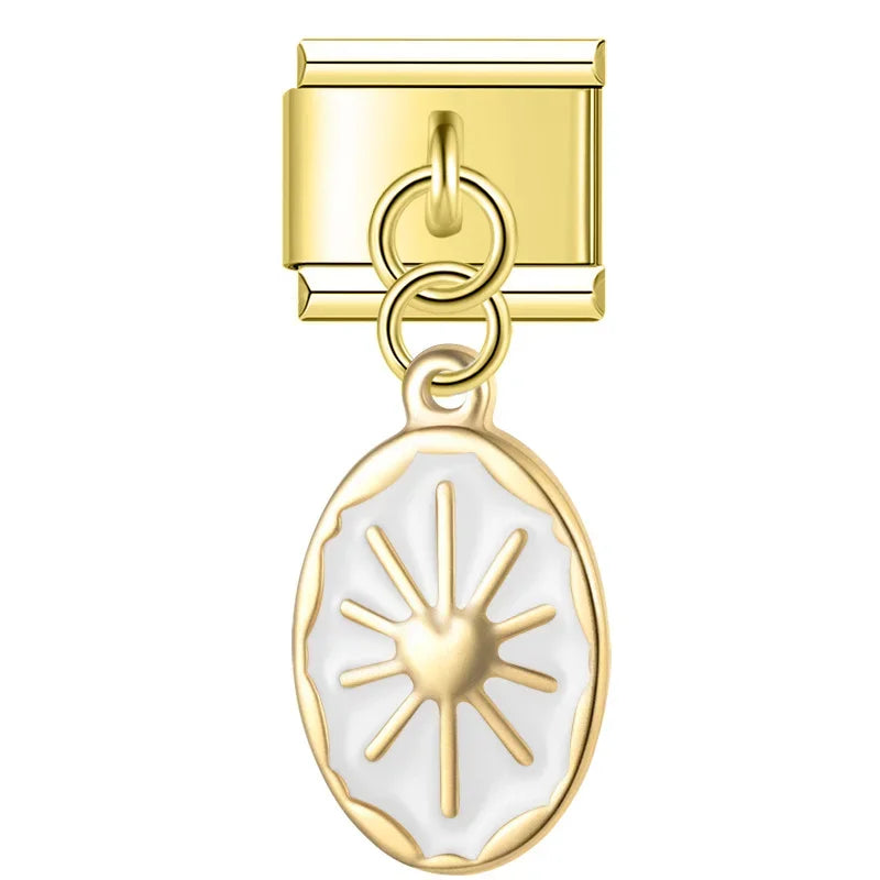 Heart of Selene - Gold Pendant Charm