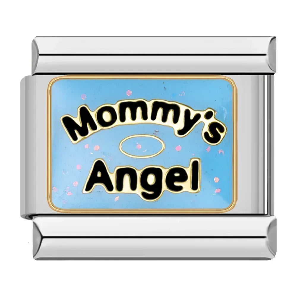 Mommy's Angel - Silver Charm - Charmris