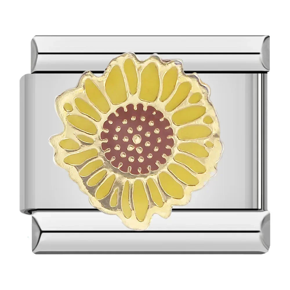 Sunflower - Silver Charm - Charmris