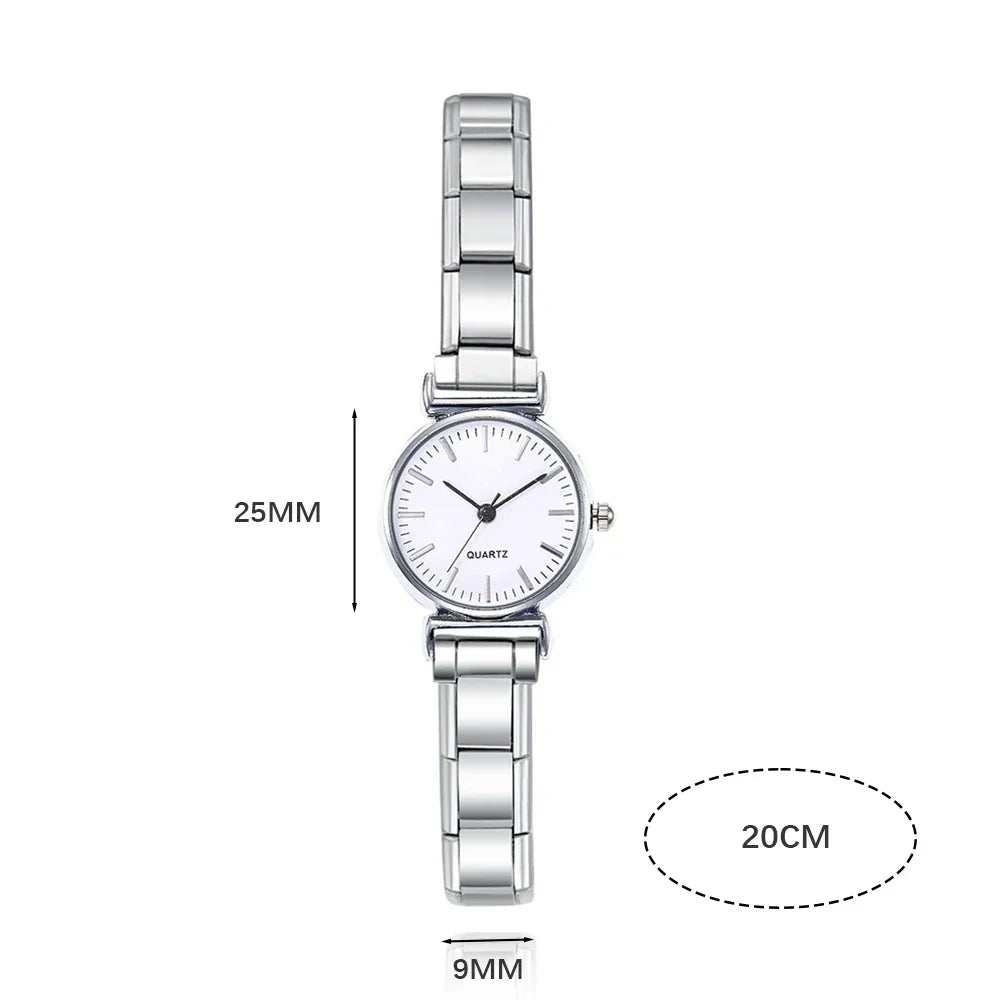 White Sleek Classic Watches