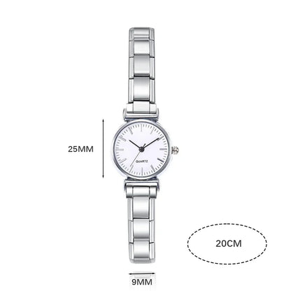 White Sleek Classic Watches