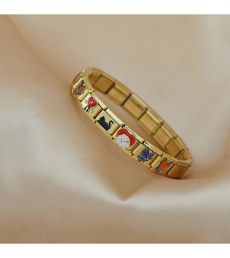 Mystic Cat - Gold Charm - Charmris