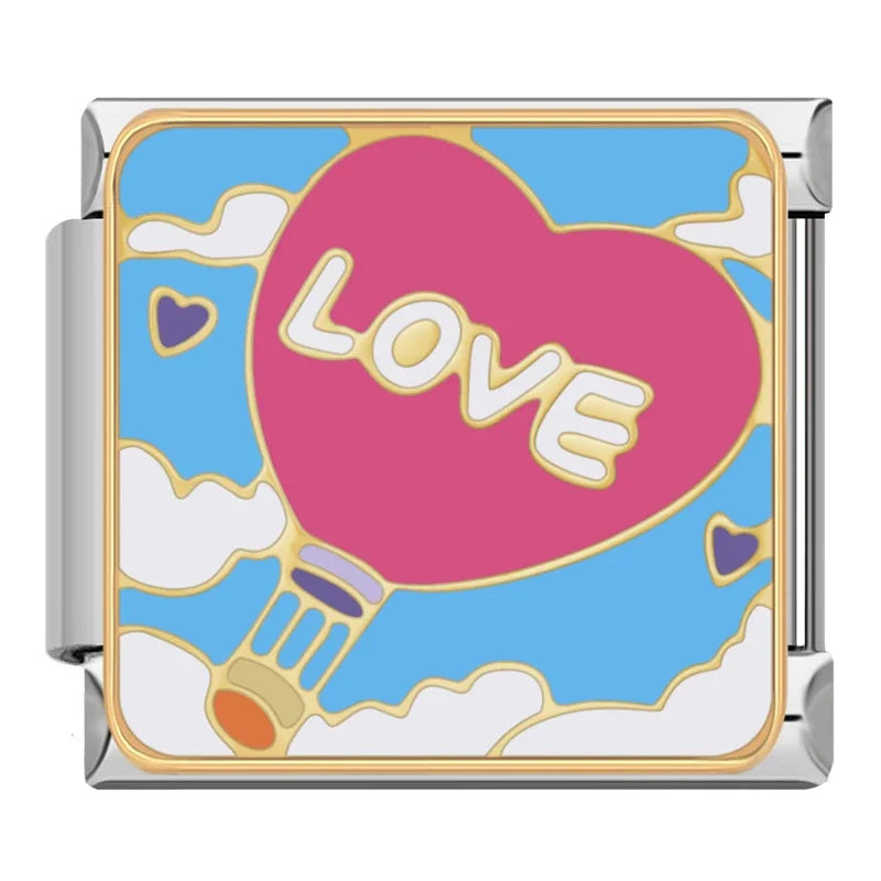Balloon of Love - Silver Charm - Charmris