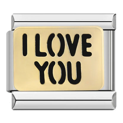 I LOVE YOU - Silver Charm - Charmris