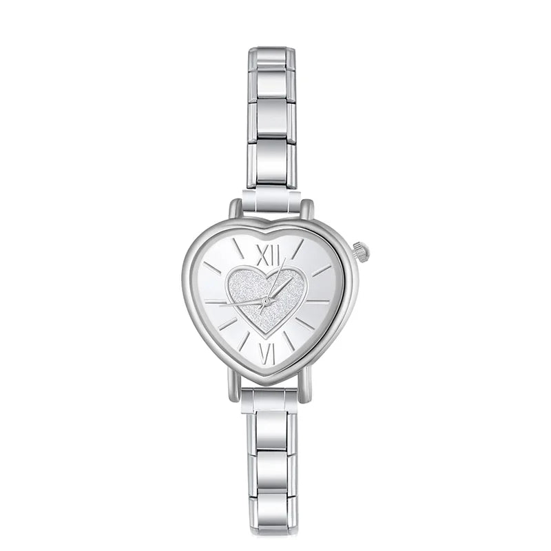 Amora Heart – Silver Women's Watch | Italycharm - Charmris