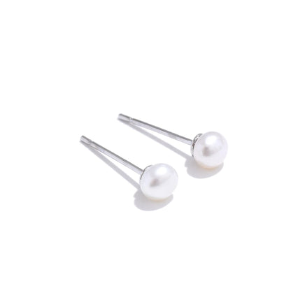 Lustre Pearl Stud Earrings Set