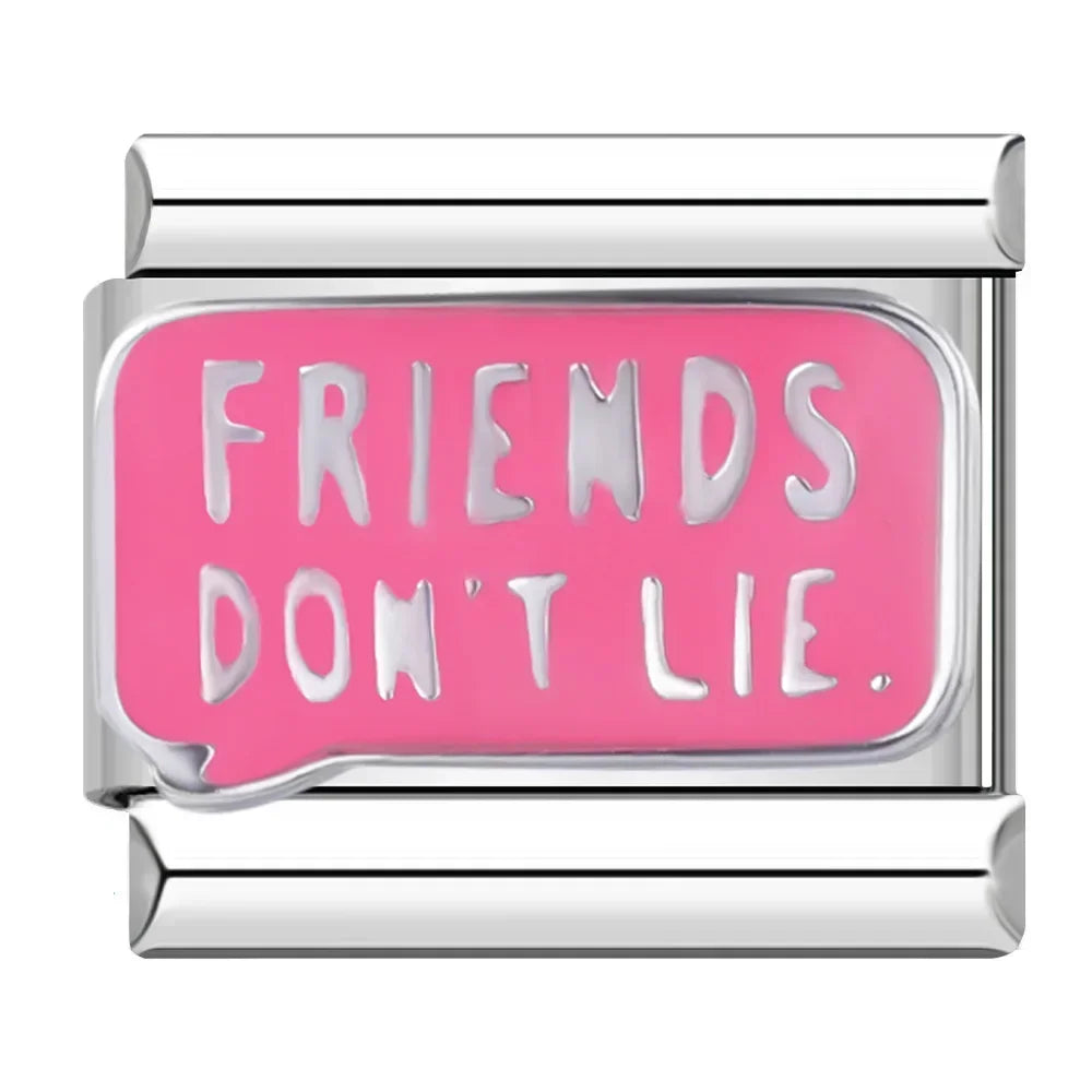 FRIEND DON'T LIE - Silver Charm - Charmris