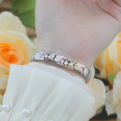 Puppy Love – Matching Silver Italian Charm