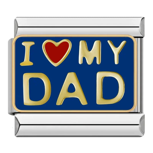 I Love my Dad - Silver Charm - Charmris