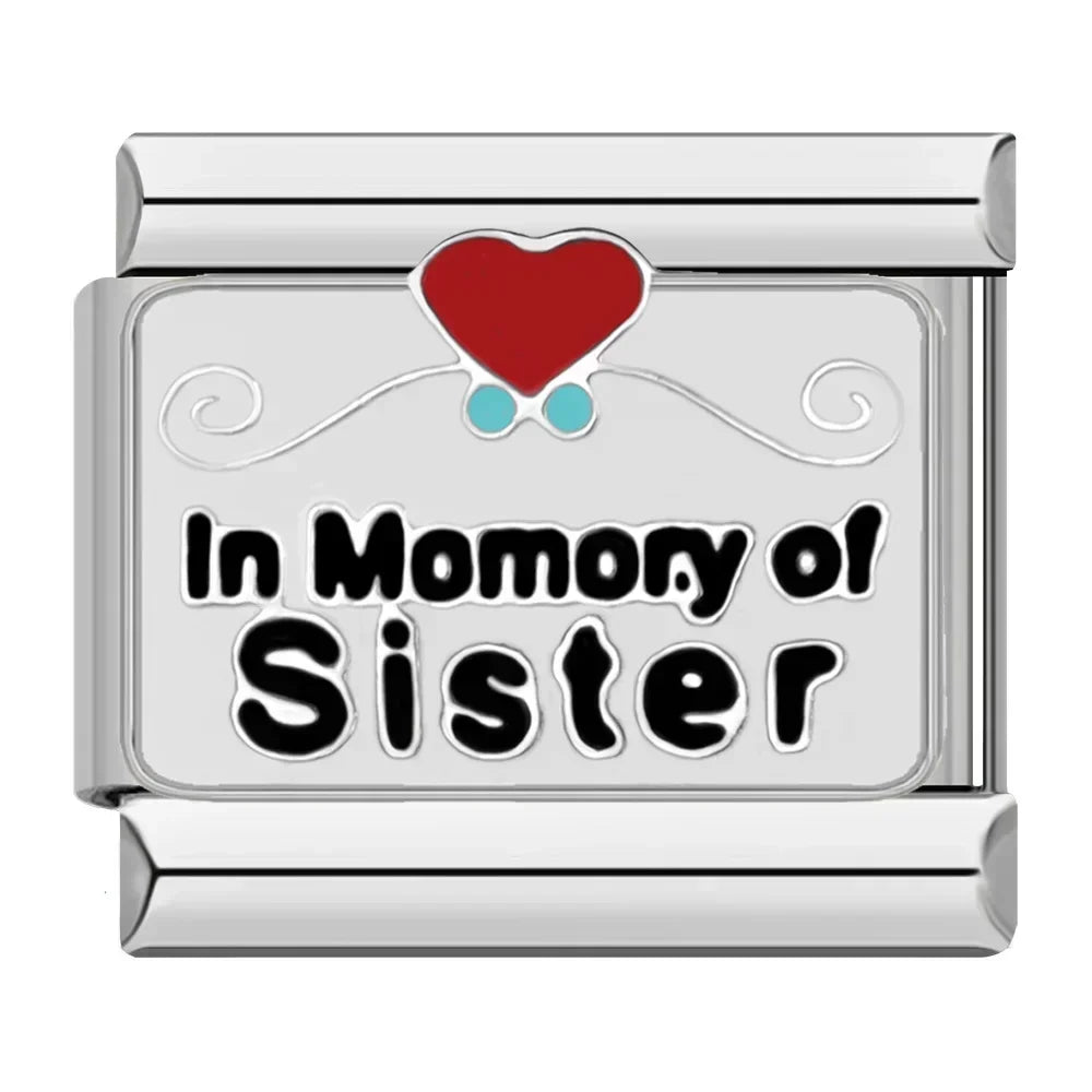 In Memory of Sister - Silver Charm - Charmris