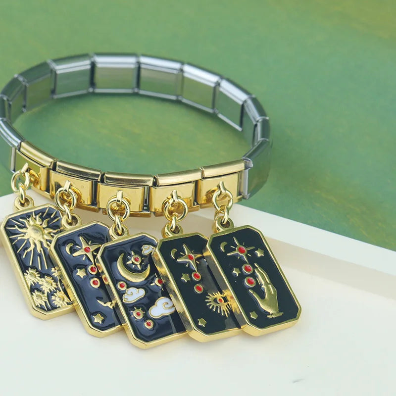 Solar Core – Gold Pendant Charm