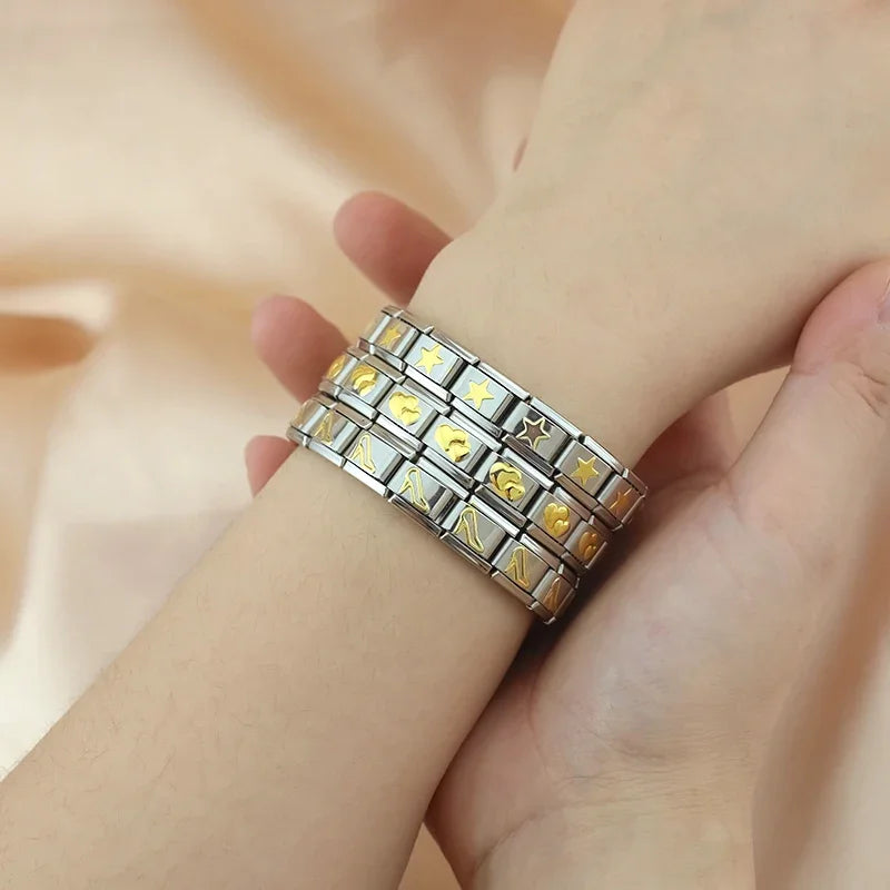Classic Italian Bracelet with High Heels - Charmris
