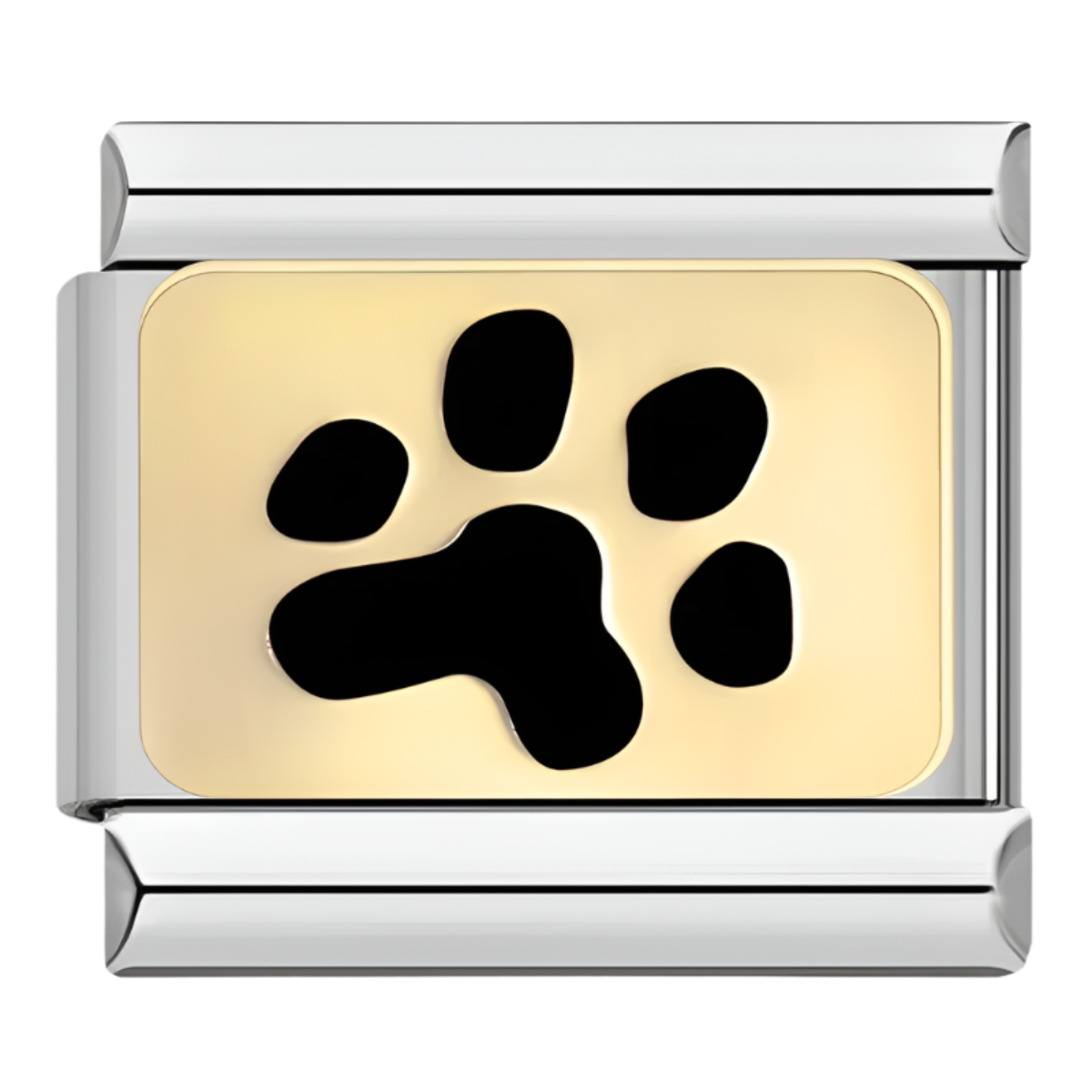 Tiny Paw Print - Silver Charm - Charmris
