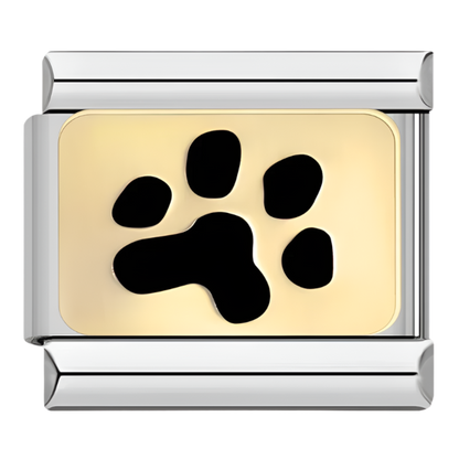 Tiny Paw Print - Silver Charm - Charmris