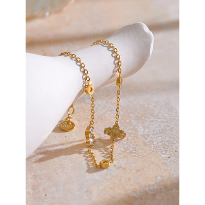 Wildflower Pavé Station Bracelet