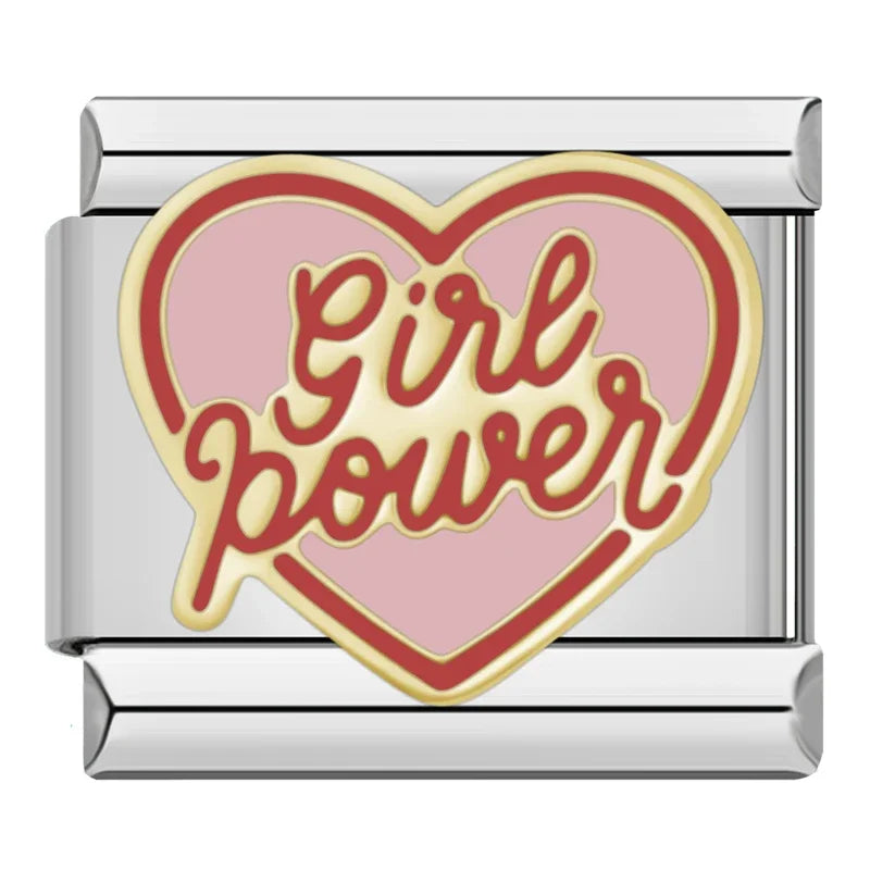 Girl Power - Silver Charm - Charmris