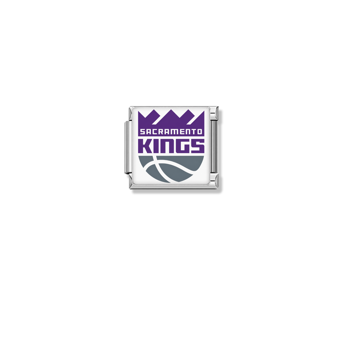 Sacramento Kings Logo – silver Italian charm by Italycharm