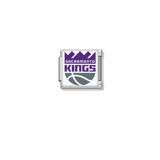 Sacramento Kings Logo – silver Italian charm by Italycharm