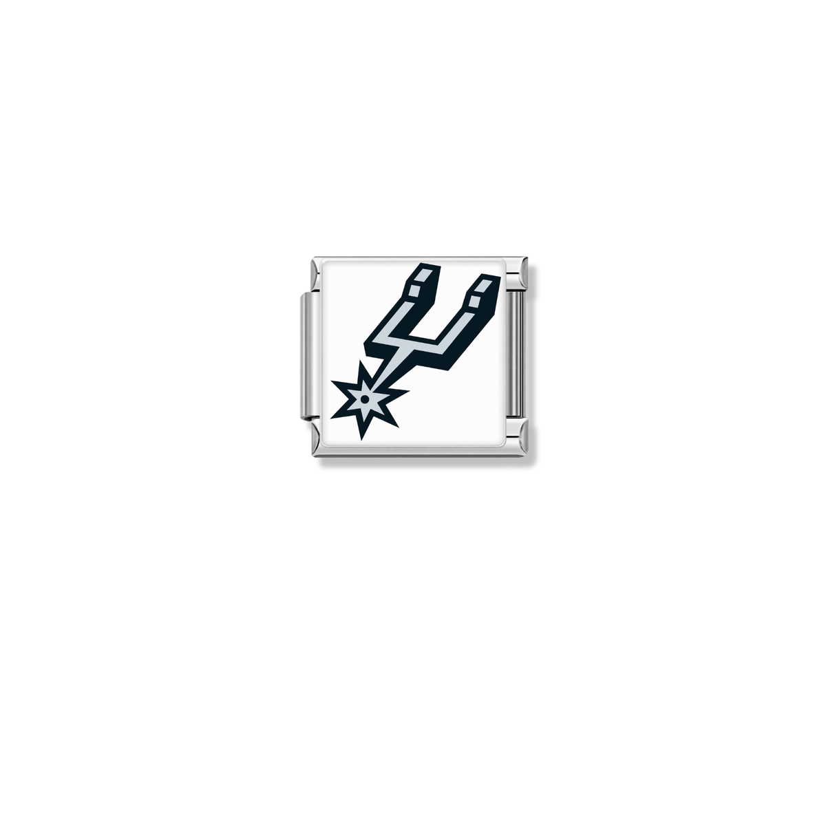 San Antonio Spurs Logo – silver Italian charm by Italycharm