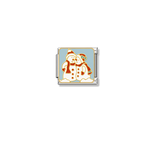 Snowmate Love – silver Italian charm by Italycharm