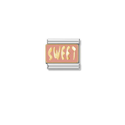 SWEET – silver Italian charm by Italycharm