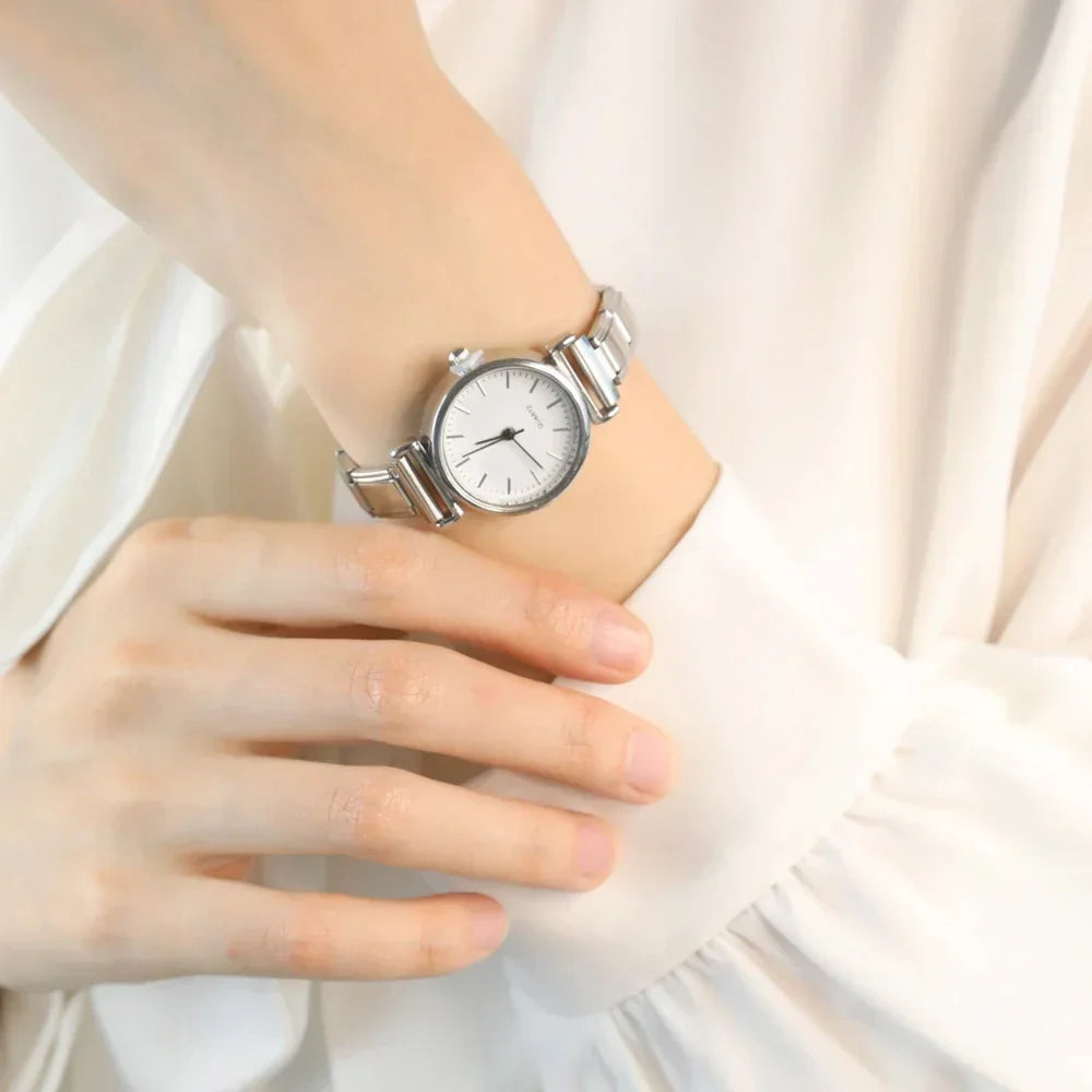 White Sleek Classic Watches