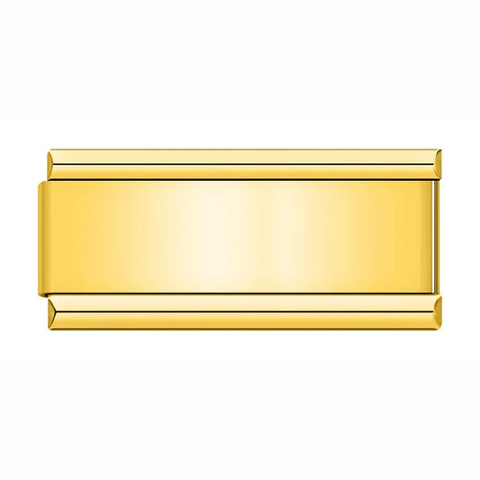Original Gold Bar Charm – Italian charm by Italycharm