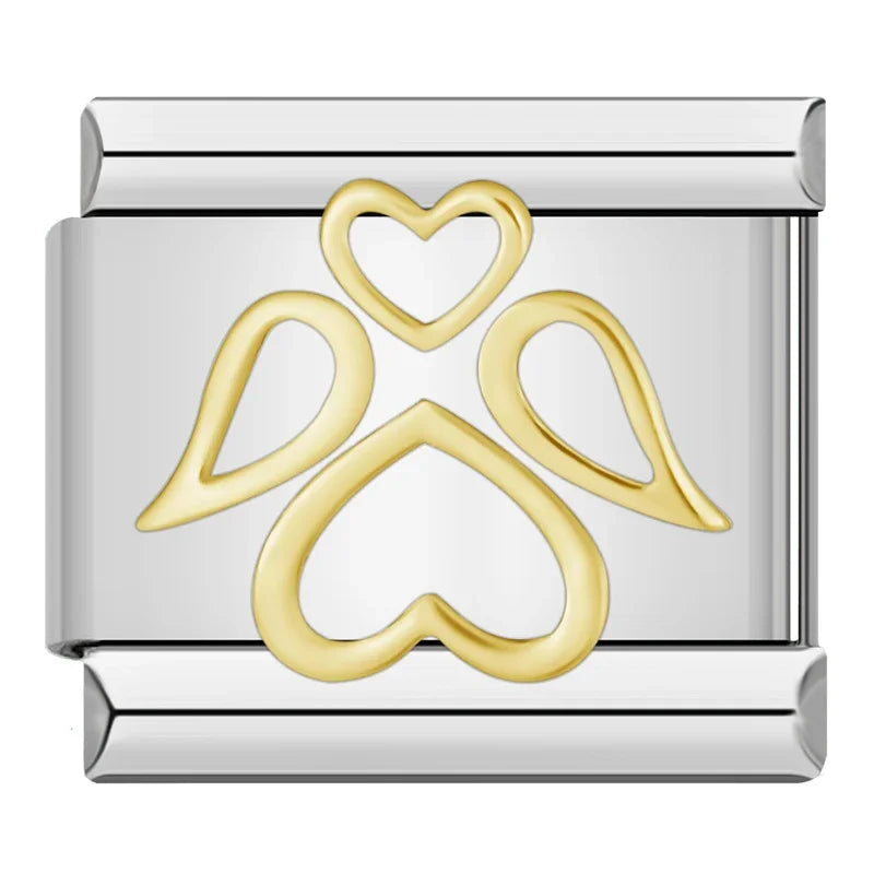 Heart Angel - Silver Charm - Charmris